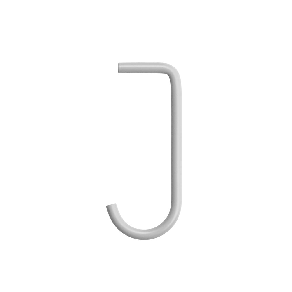 J Hooks (Ganchos J) Grey (Pack de 5)