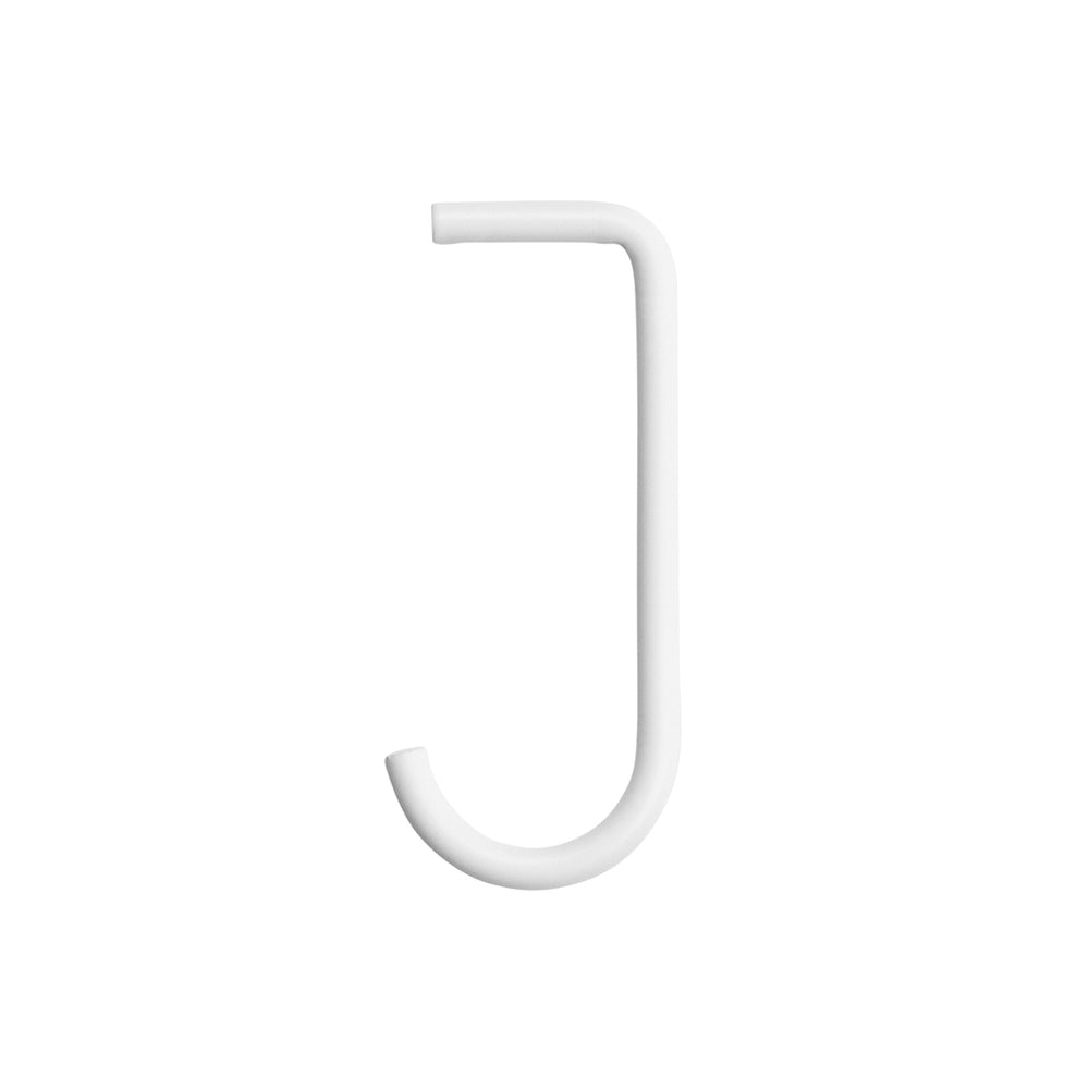 J Hooks (Ganchos J) White (Pack de 5)