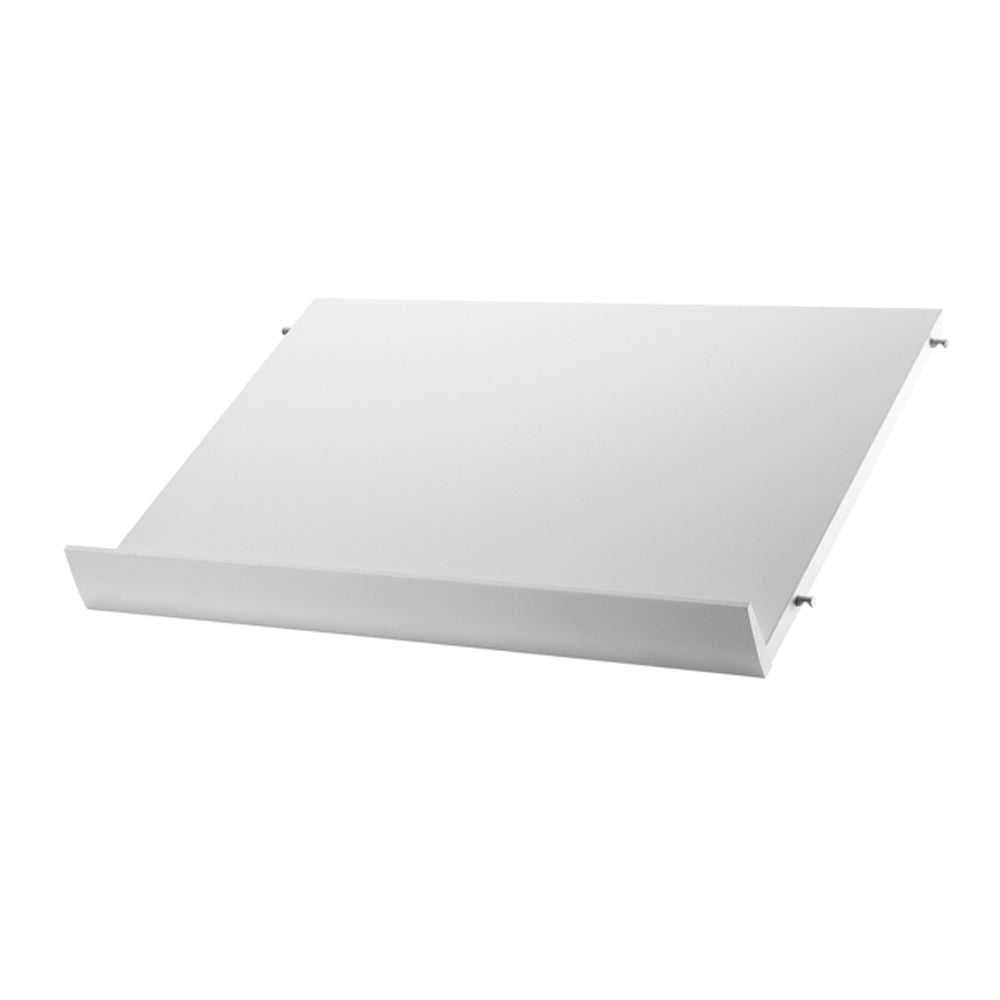Magazine Shelf Wood (Revistero sólido) 78/30/15 White (Pack de 1)