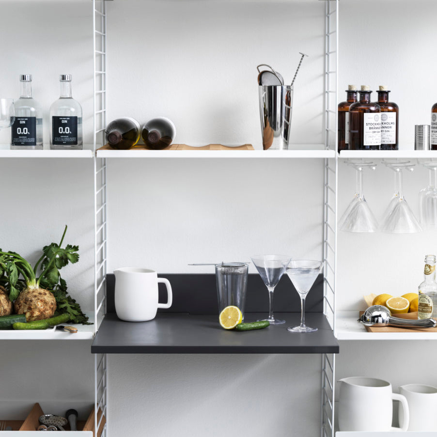 Media Shelf 58/47 Anthracite (Pack de 1)