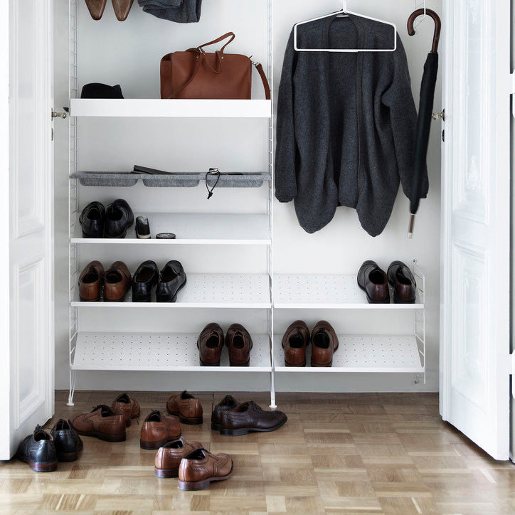 Shoe Shelf Metal 58/30 White (Pack de 1)