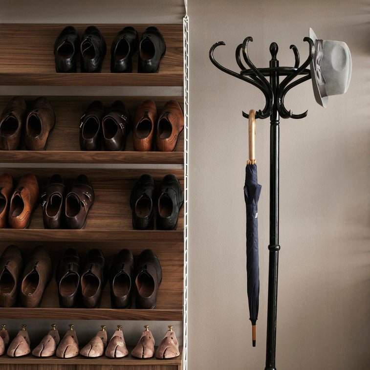 Magazine Shelf Wood (Revistero sólido) 78/30/15 Walnut (Pack de 1)