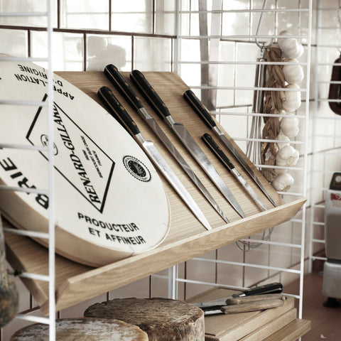 Magazine Shelf Wood (Revistero sólido) 78/30/15 Oak (Pack de 1)
