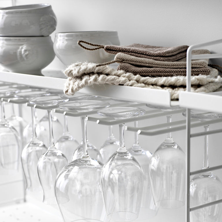 Metal Shelf Low 58/30 White (Pack de 1)
