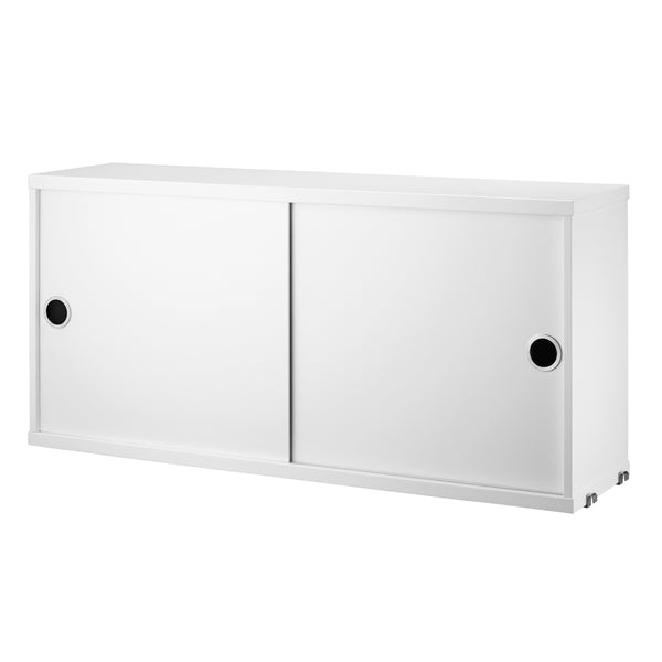 Cabinet Sliding Doors (Gabinete con Puertas Correderas) 78/42/20 White