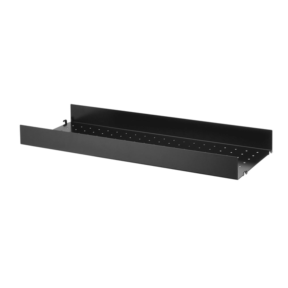 Sistema String® - Repisero metálico Black /Black