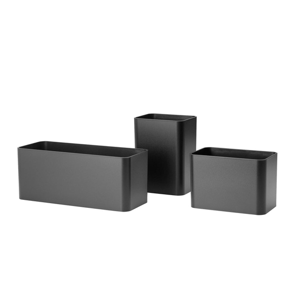 Sistema String® - Repisero metálico Black /Black