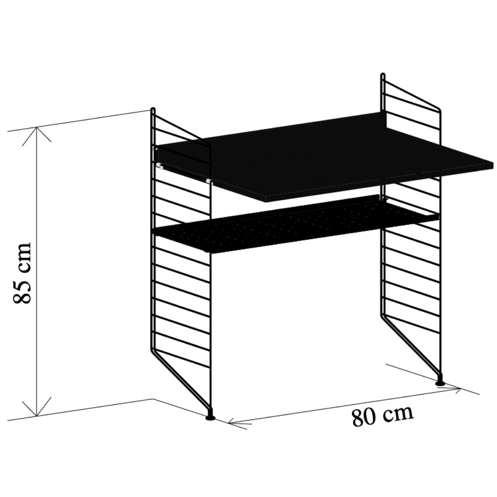 String® System - Escritorio Black/ Black 01