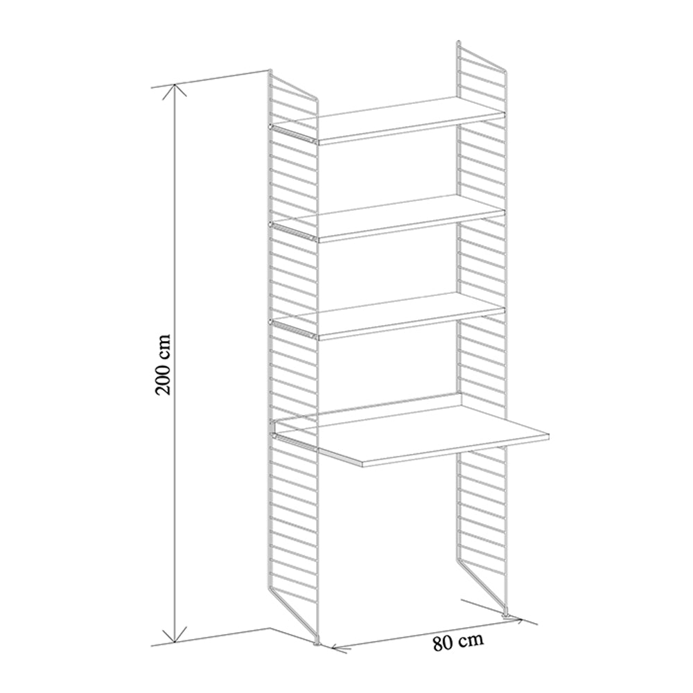 String® System - Escritorio White/ White