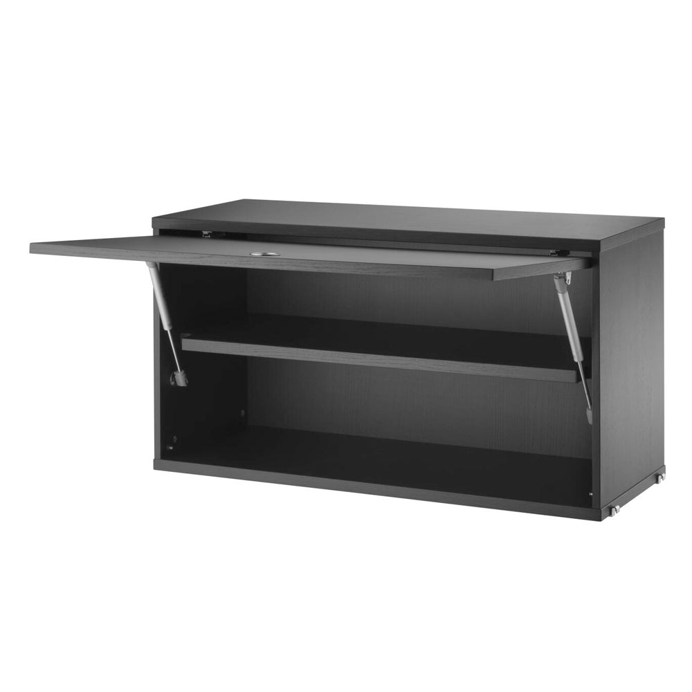 Gabinete puerta abatible 78/42/30 Black Stained Ash