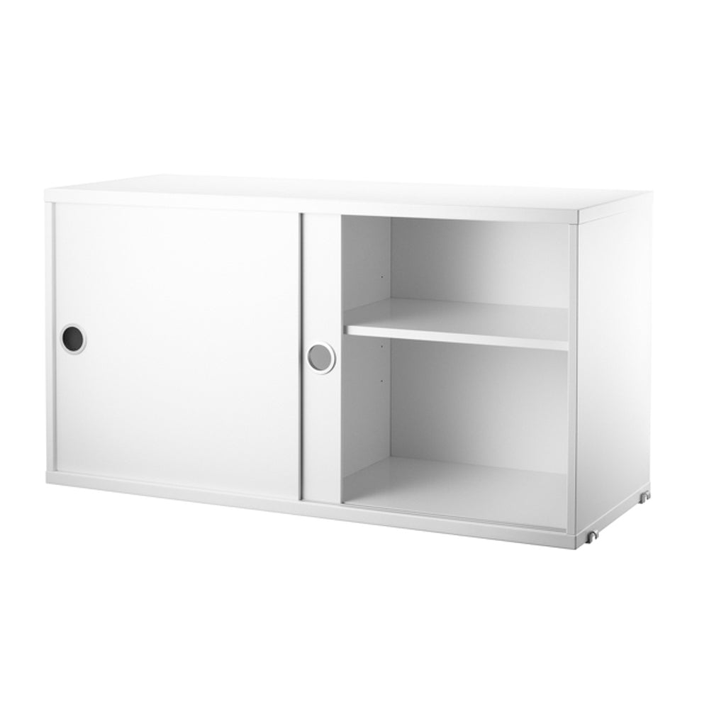 Cabinet Sliding Doors (Gabinete con Puertas Correderas) 78/42/30 White