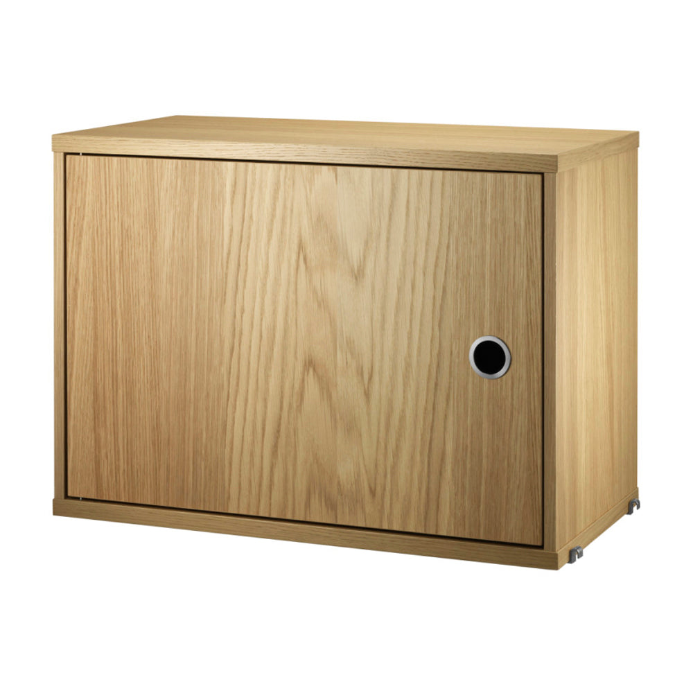 Cabinet with Swing Door (Gabinete puerta abatible) 58/42/30 Oak