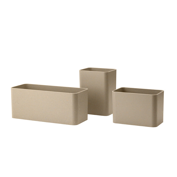 Organizers Beige (Pack de 3)