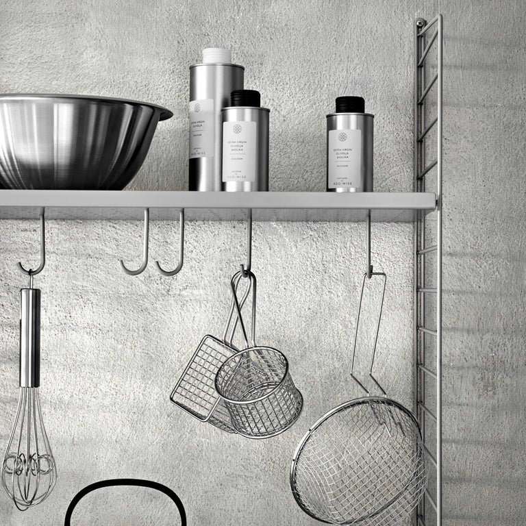 Metal Shelf Low 78/30 Grey (Pack de 1)