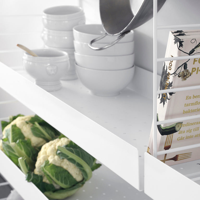 Metal Shelf High 58/30 White (Pack de 1)