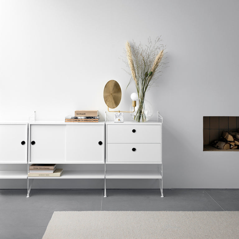 Cajonera 58/42/30 White
