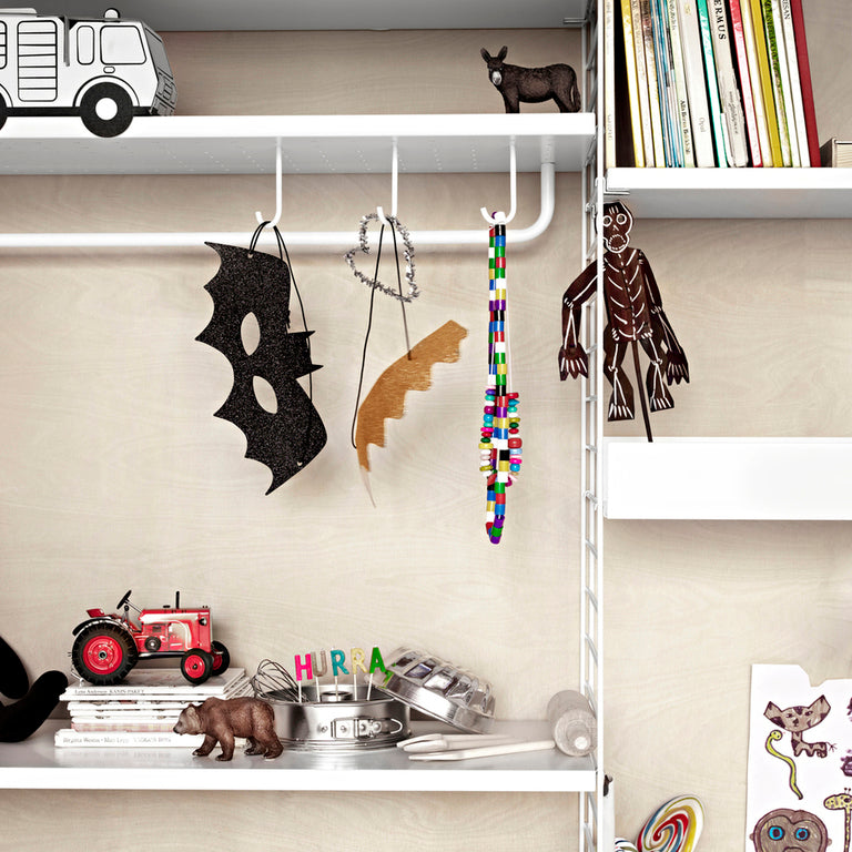 Metal Shelf Low 78/30 White (Pack de 1)