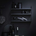 Repisa String® Pocket Stained Ash/ Black